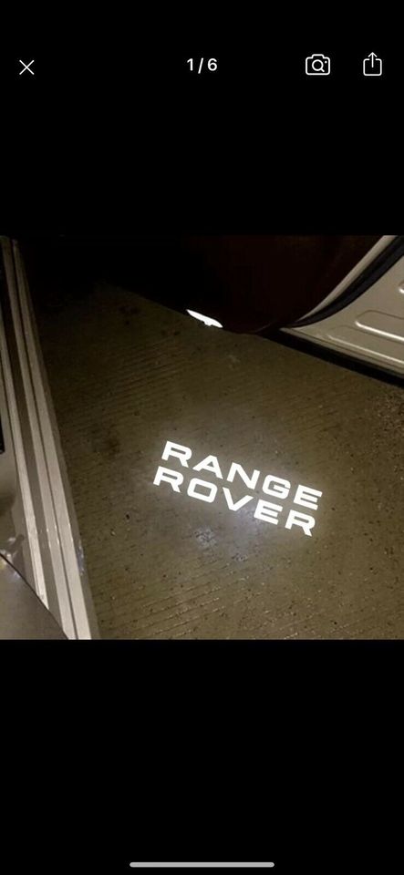 Range Rover Tür Logo Laser LED Sport Evoque Freelander Discovery in Essen