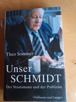 Neu original verpackt geb. Ausgabe UNSER SCHMIDT v. Theo Sommer Schleswig-Holstein - Glückstadt Vorschau