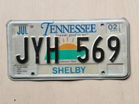 Original Car Plate USA Tennessee Baden-Württemberg - Malsch Vorschau