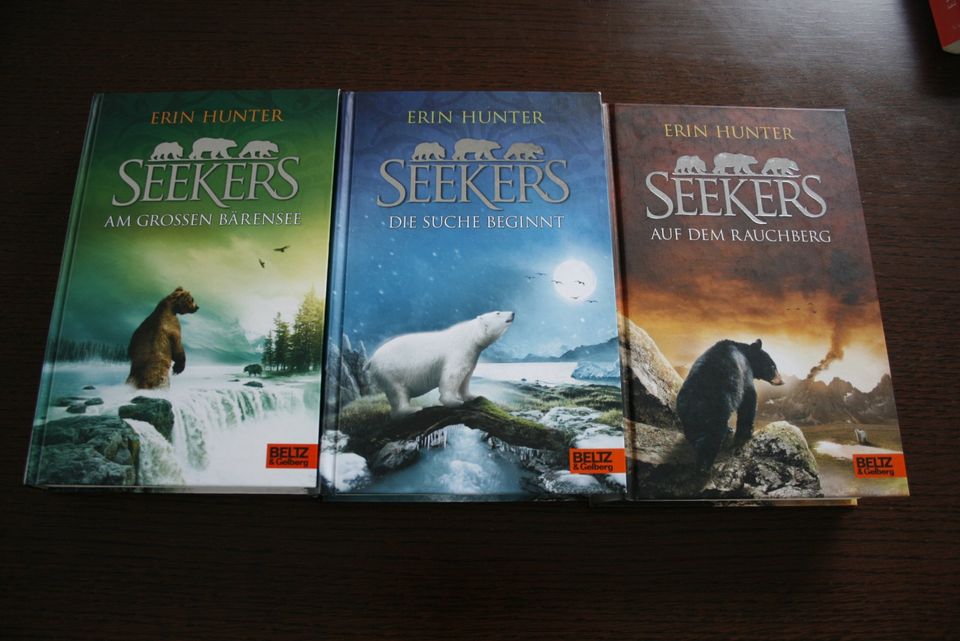 3x Seekers von Erin Hunter* Bände 1,2,3, gebunden in Havixbeck