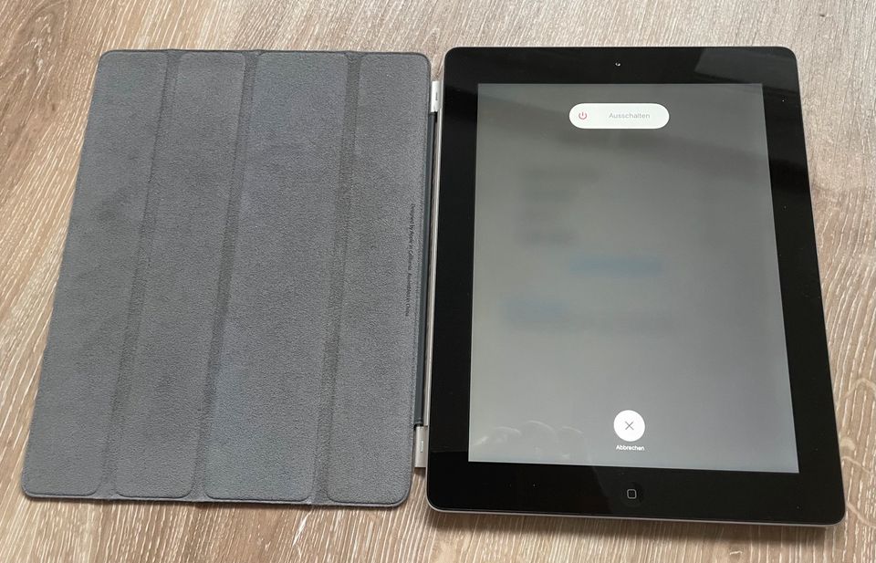 Apple iPad 4 32GB WiFi WLAN, Original Smart-Cover Hülle in Buchholz in der Nordheide