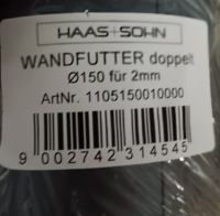 HAAS+SOHN Wandfutter doppelt Ø 150 schwarz Nordrhein-Westfalen - Düren Vorschau