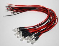 Modellbau LEDs 5mm fertig verlötet mit Kabel versch. Farben 1:14 Hessen - Egelsbach Vorschau