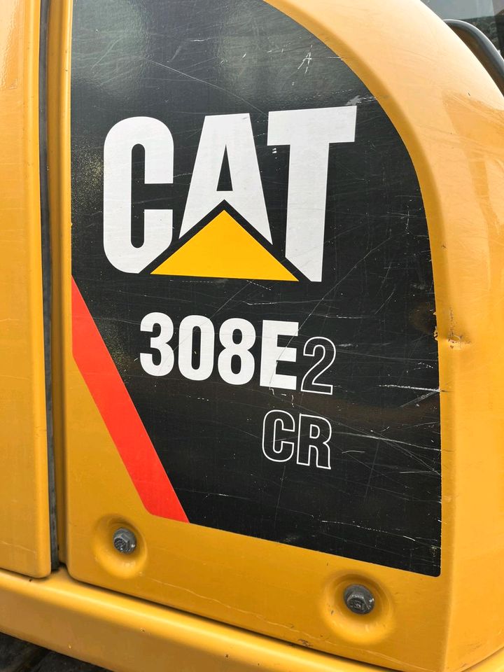 CAT 308E2 Minibagger 8to Klasse Baujahr 2018 in Volkmarsen