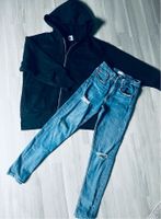 Zara Set, Skinny Jeans, Oversize Sweatjacke schwarz, Gr.152 Nordrhein-Westfalen - Voerde (Niederrhein) Vorschau