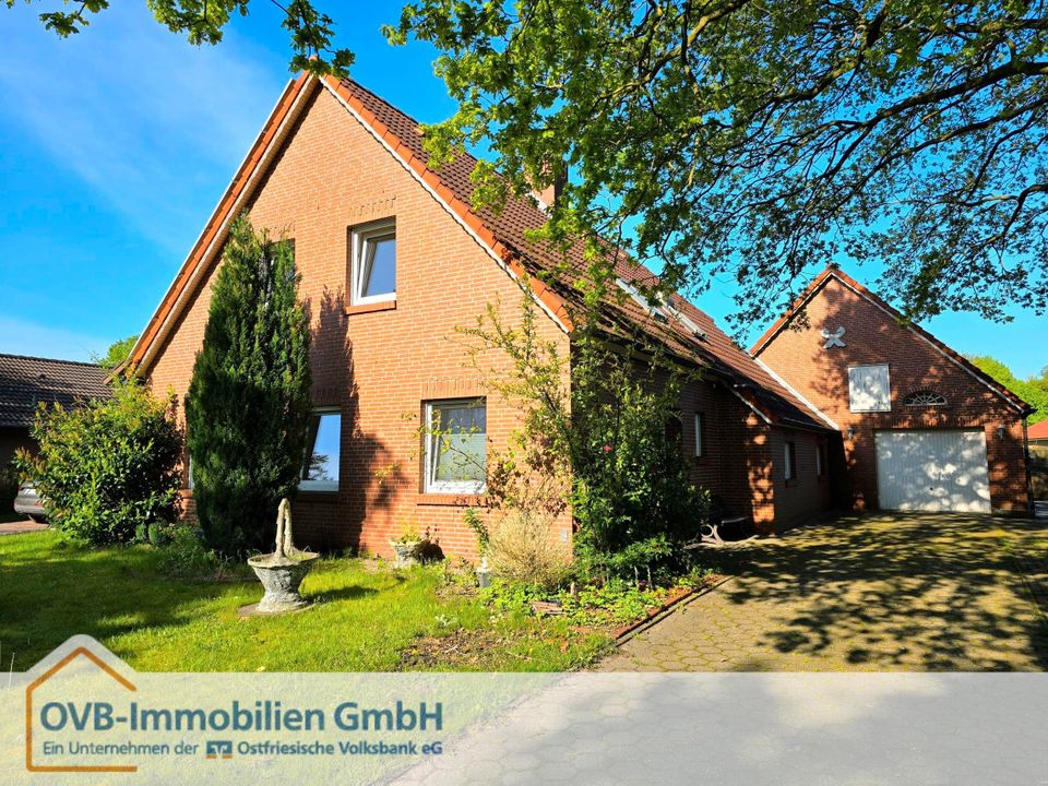 Einfamilienhaus im Fehnhausstil in schöner Wohnlage von Veenhusen! in Moormerland