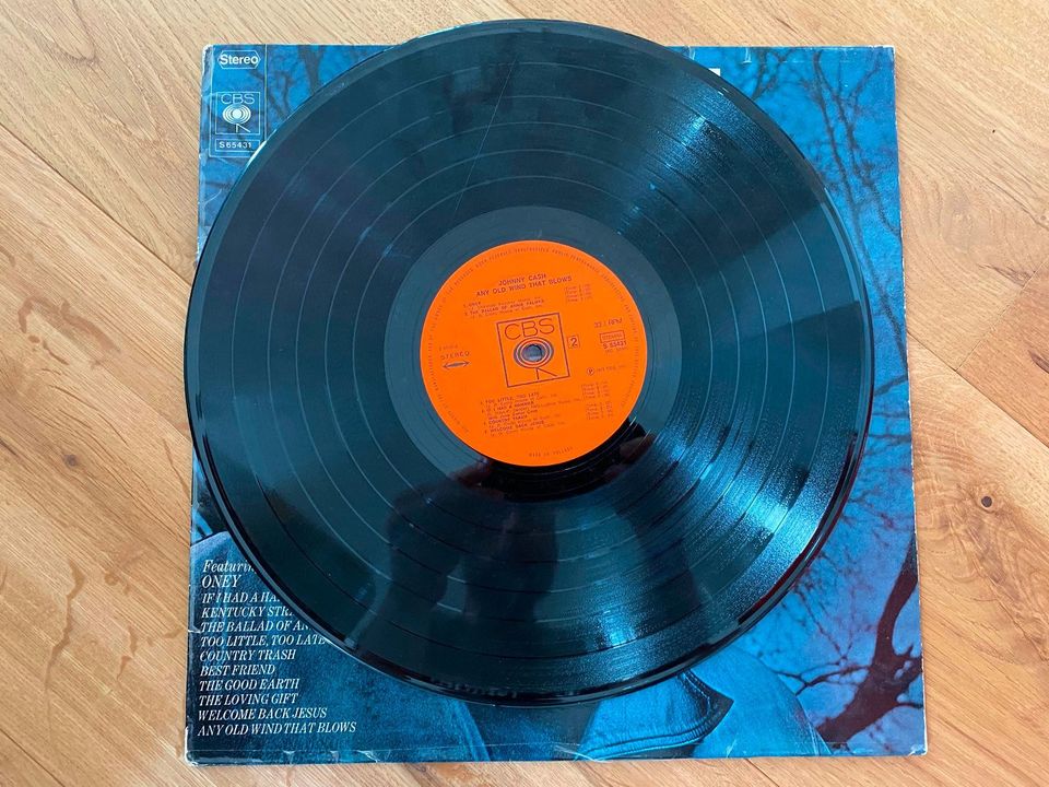 Johnny Cash - Any old wind that blows | Vinyl, LP, Schallplatte in Bad Feilnbach