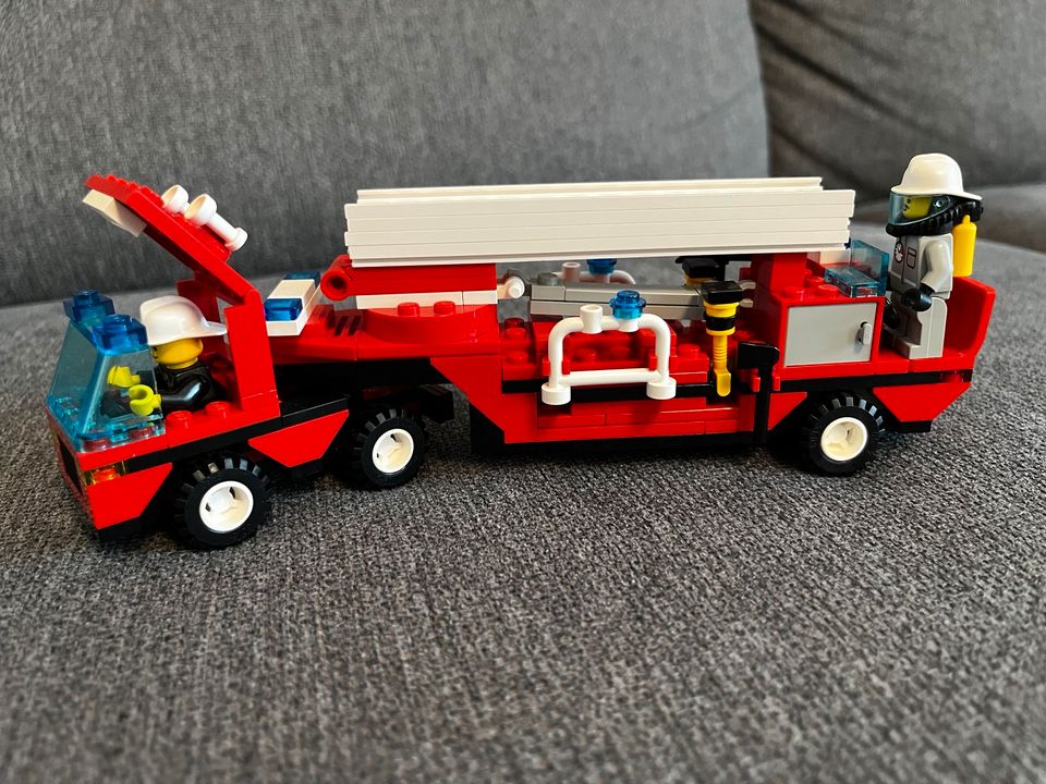 Lego 6340 Feuerwehr Truck mit Drehleiter Lego City in Bautzen