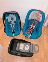 Maxi Cosi Pebble mit Family Fix blau Autositz Babyschale Berlin - Tempelhof Vorschau