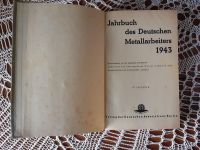 Jahrbuch des deutschen Metallarbeiters 1943 gebunden Leinen Buch Sachsen - Delitzsch Vorschau