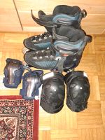 Inliner Rollerblade mit Bremse.  Hand u. Knieschützer Nordrhein-Westfalen - Lichtenau Vorschau