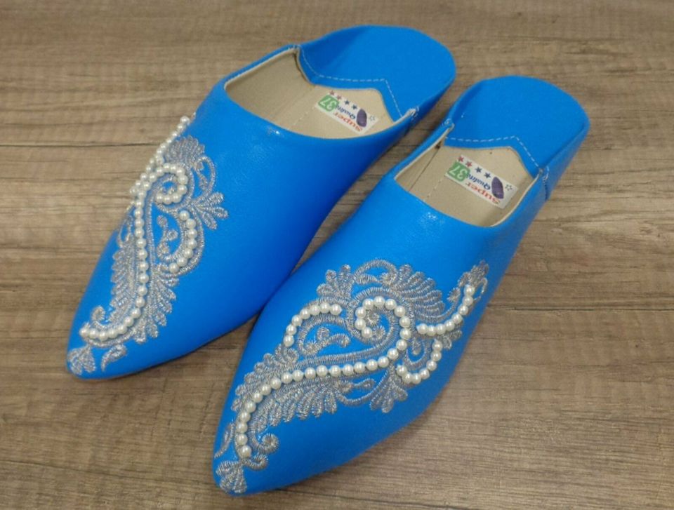 Orientalische Babouche Hausschuhe Pantoffel Abendschuhe Marokko F in Offenbach