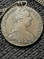 Silber Thaler Maria Theresa 1780 Antike Halskette Nordrhein-Westfalen - Arnsberg Vorschau