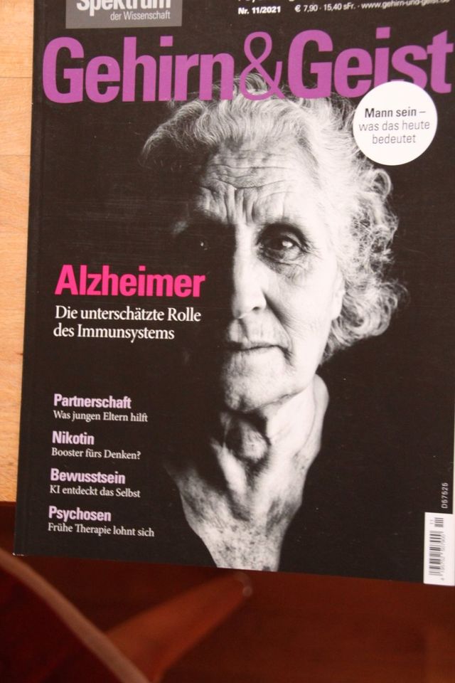 Gehirn & Geist 10+11+12/2021 Gedächtnis Selbstheilung Alzheimer in Ottobeuren