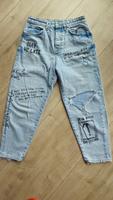 Bershka Loose Fit Grafics Jeans, hellblau, Gr. 40 (W31) neuw. Kr. Dachau - Dachau Vorschau