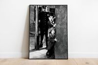 Poster Wandbild Kunstdruck Bild Charlie Chaplin schwarz weiß Nordrhein-Westfalen - Wegberg Vorschau