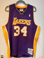 Mitchell&Ness NBA Los Angeles Lakers Shaq O'Neal Trikot GrL Lila München - Untergiesing-Harlaching Vorschau