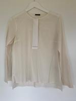 Peserico Seiden Langarm Bluse in Creme Nordrhein-Westfalen - Detmold Vorschau