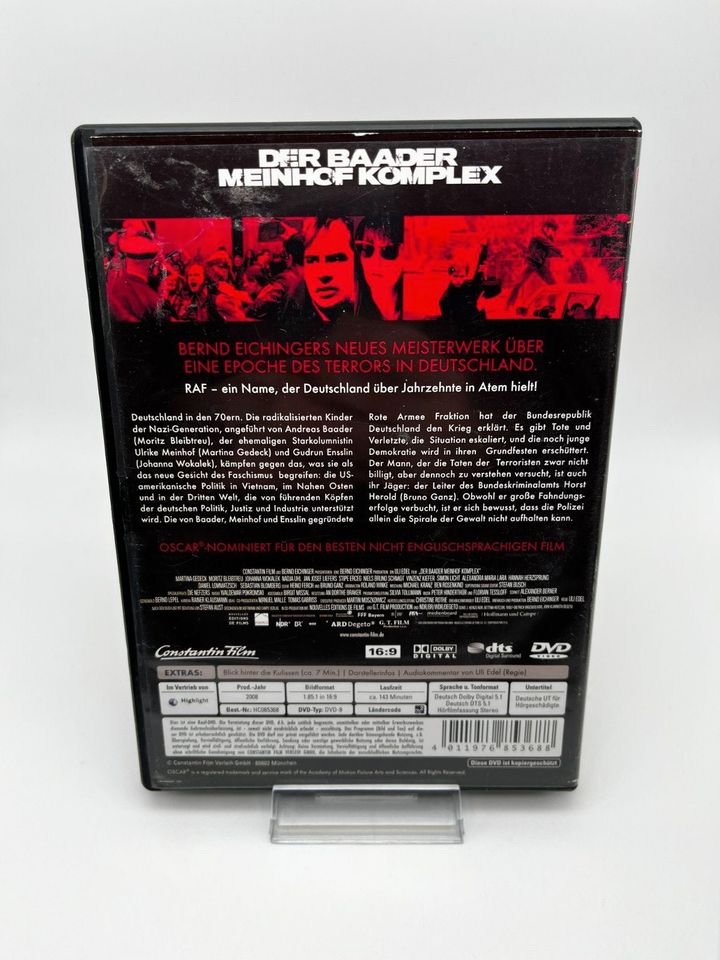 Der Baader Meinhof Komplex DVD in Hamburg