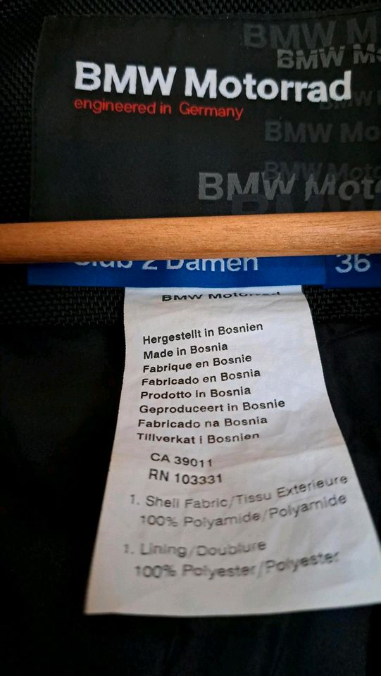 BMW Motorrad Jacke Damen gr.36 und Moorradehose in Frontenhausen