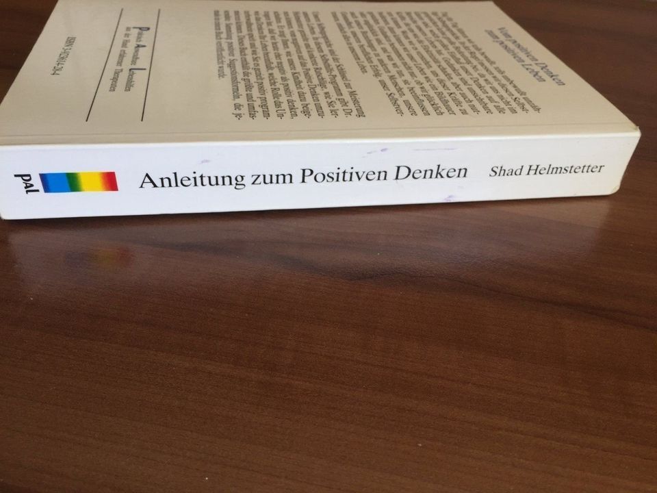 Buch Selbsthilfe: Shad Helmstetter Anleitung zum Positiven Denken in Jena