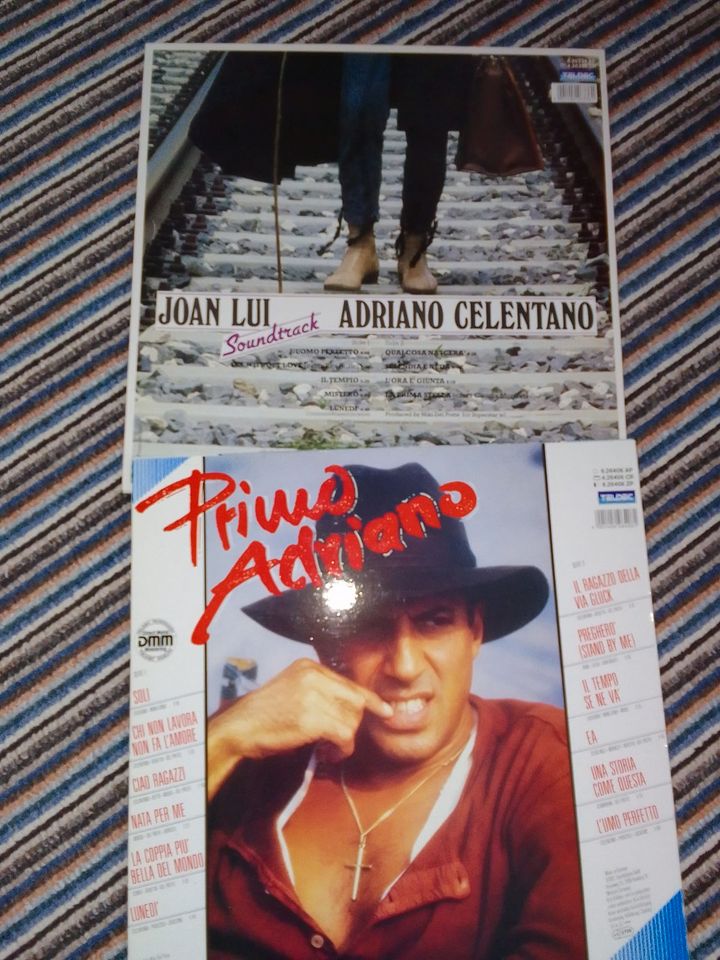 2x Adriano Celentano LP in Garmisch-Partenkirchen