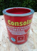 Consolan Wetterschutzfarbe Farbe Rot 211 750 ml Schleswig-Holstein - Pansdorf Vorschau