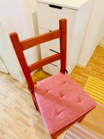 3x IKEA IVAR Stühle rot lasiert mit Sitzkissen Niedersachsen - Hildesheim Vorschau