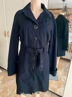 Trenchcoat schwarze Übergangsjacke elegant Business Gr. 40 Baden-Württemberg - Neuried Vorschau