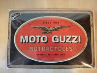 Moto Guzzi Blechschild 20x 30cm Niedersachsen - Dransfeld Vorschau