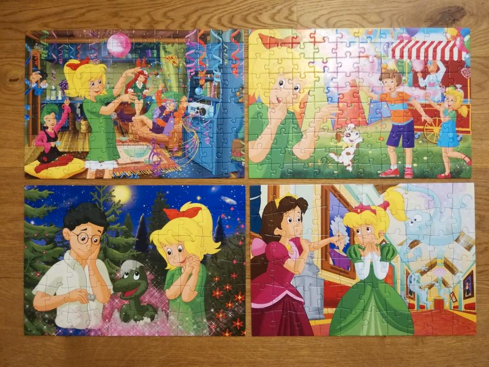 Bibi Blocksberg Puzzlekoffer mit 4 Puzzles in Esslingen