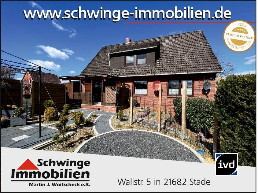 SCHWINGE IMMOBILIEN Stade: 160 m² Zweifamilienhaus in Himmelpforten zu verkaufen. in Himmelpforten