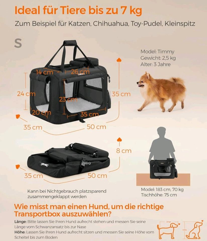 Hundebox, Hundetransportbox für kleine Hunde in Köln