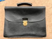 DDR Leder Aktentasche Ledertasche schwarz Sachsen-Anhalt - Lieskau Vorschau
