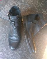 Stiefeletten Leder Größe 39 schwarz Niedersachsen - Wolfenbüttel Vorschau