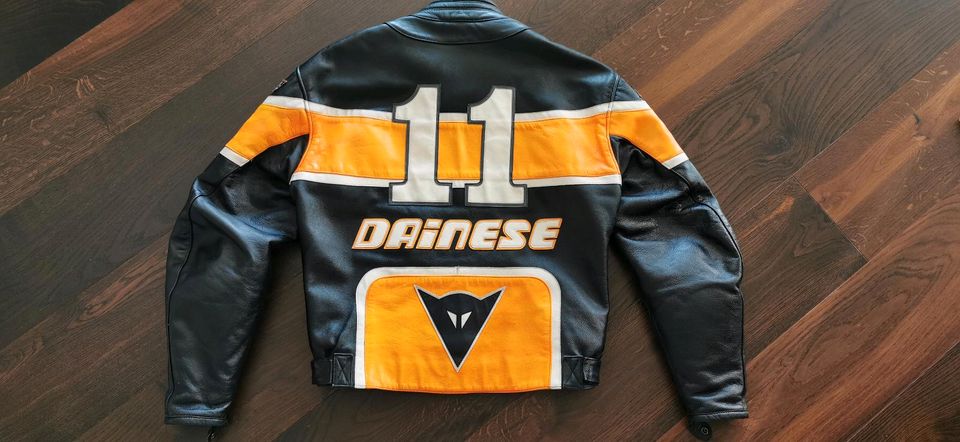 Dainese classic 200 Motorradjacke orange Repsol KTM Vintage in Fischingen