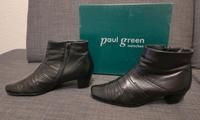 Paul Green Stiefel 4,5 38 schwarz Leder Stretchnappa Bayern - Erlangen Vorschau