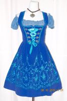 Original Steindl Dirndl blau GR 36 Echtgröße bestickt Vintage Thüringen - Themar Vorschau