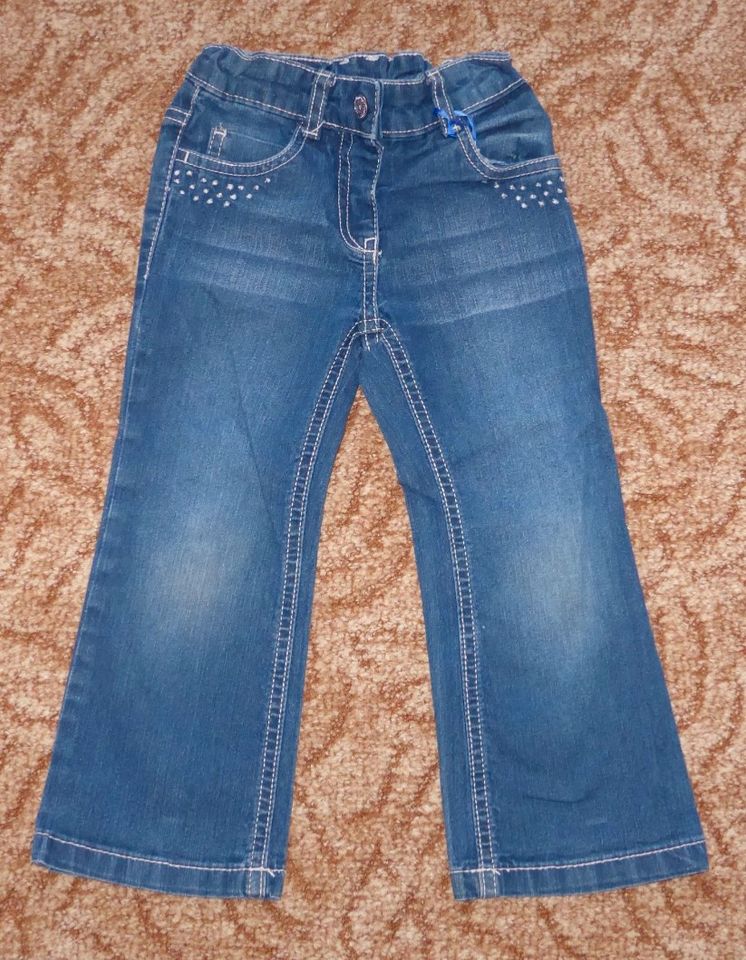 1,50€ Jeans Jeanshose Gr. 98 Palomino C&A Bund verstellbar #746 in Leinefelde