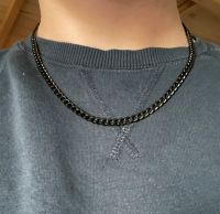 Halskette Panzerkette Herren schwarz aus Edelstahl Hessen - Linsengericht Vorschau