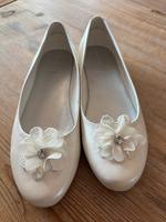 Schuhe Kommunion Hochzeit Ecru 37 23cm Sohle innen NEUw. Kr. Dachau - Dachau Vorschau