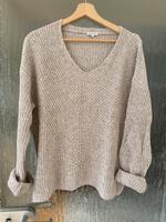 Beige melierter Pullover neuwertig Niedersachsen - Achim Vorschau