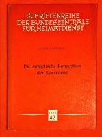 GUSTAV A. WETTER S. J.: Die sowjetische Konzeption der Koexistenz Niedersachsen - Hude (Oldenburg) Vorschau