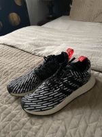 Adidas Nmd r2 sneaker schuh wie neu gr. 47 1/3 schwarz weiss Niedersachsen - Harsum Vorschau