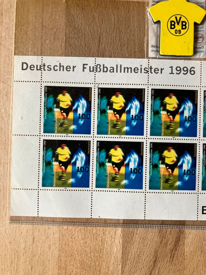 BVB Dt. Meister 1996 Briefmarken Block in Freudenberg