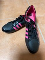 Turnschuhe - schwarz/pink - adidas - Gr.US 11 - 42,5 Bayern - Wolnzach Vorschau