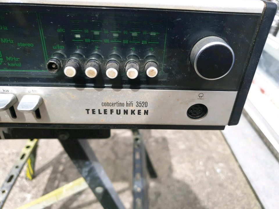 Telefunken Concertino hifi 3520 Radio Verstärker in Marktheidenfeld