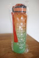 Trinkflasche mit Strohhalm, 1000ml, BPA frei, NEU&OVP Nordrhein-Westfalen - Grevenbroich Vorschau