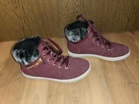 Winter Damen Mädchen Schuhe gefüttert weinrot m. Kunstpelz Gr. 36 Niedersachsen - Barsinghausen Vorschau