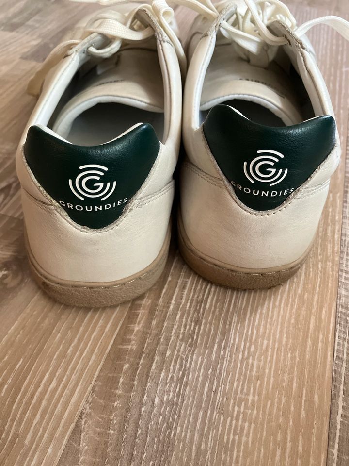 Groundies Universe Women 42 offwhite green Sneaker Barfußschuh in Freiburg im Breisgau